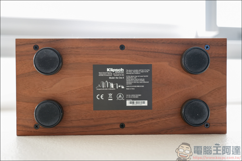 Klipsch The One II 藍牙喇叭,復古外表超高顏質,小體積內藏高音質高音色的藍牙喇叭 - 電腦王阿達 Klipsch The One II 藍牙喇叭,復古外表超高顏質,小體積內藏高音質高音色的藍牙喇叭 - 電腦王阿達