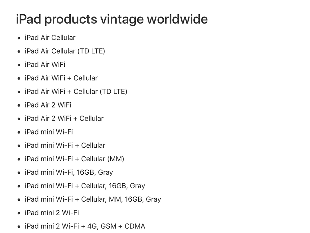 Apple 將 iPad Air 2 和 iPad mini 2 列入過時產品名單 - 電腦王阿達 Apple 將 iPad Air 2 和 iPad mini 2 列入過時產品名單 - 電腦王阿達