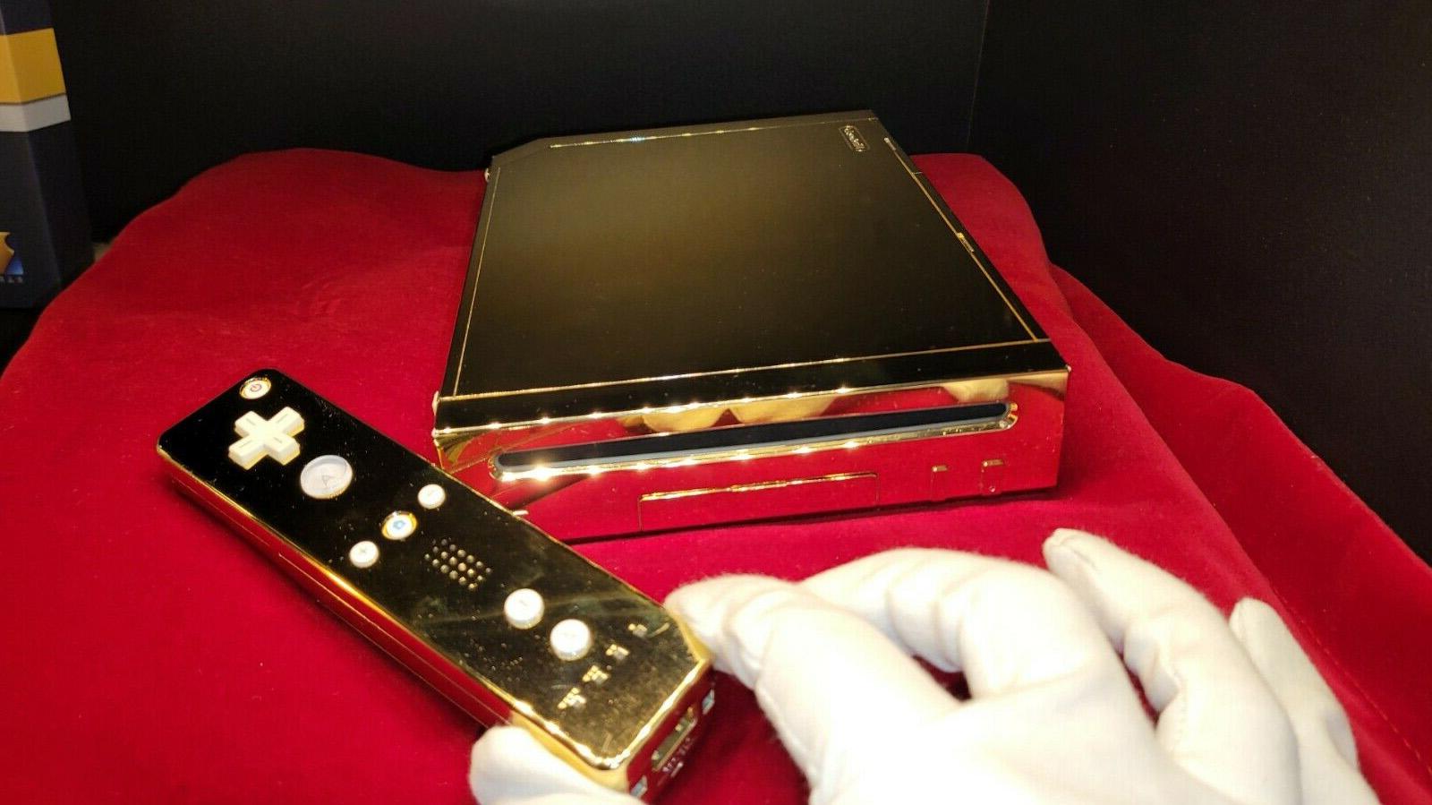 原本打算送給英國女王的 24K 純金 Wii 主機正式上架拍賣 - 電腦王阿達 原本打算送給英國女王的 24K 純金 Wii 主機正式上架拍賣 - 電腦王阿達