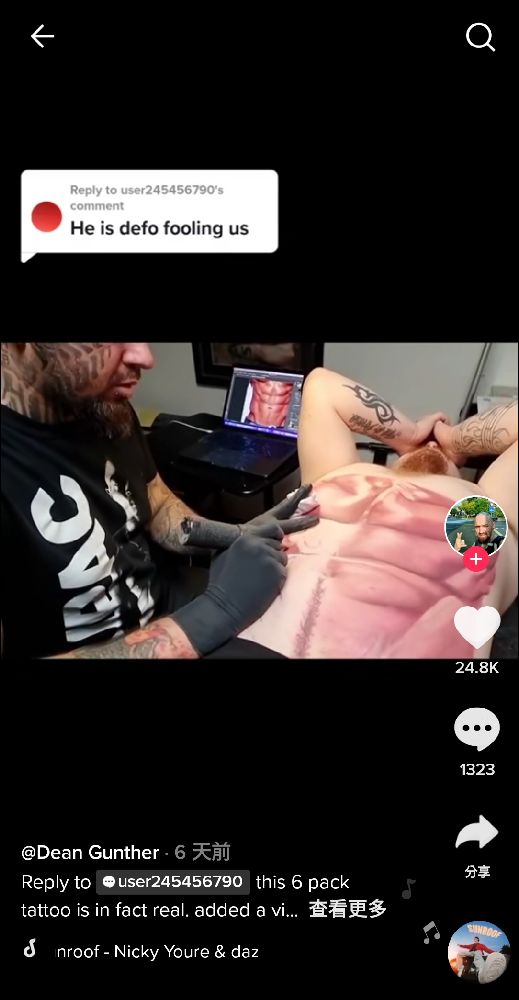 史上最快六塊腹肌,英國紋身師用兩天讓肥肚腩華麗偽裝成健美先生 - 電腦王阿達 史上最快六塊腹肌,英國紋身師用兩天讓肥肚腩華麗偽裝成健美先生 - 電腦王阿達
