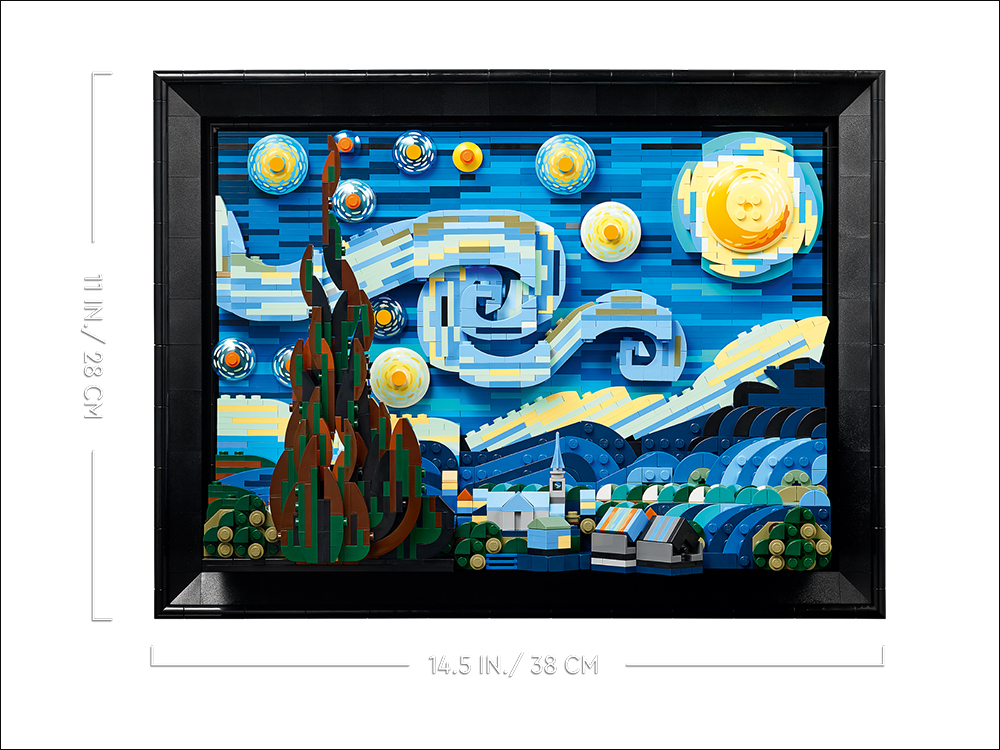 樂高 LEGO Ideas 系列梵谷名畫《星夜》推出,由 2316 片零件組成 - 電腦王阿達 樂高 LEGO Ideas 系列梵谷名畫《星夜》推出,由 2316 片零件組成 - 電腦王阿達