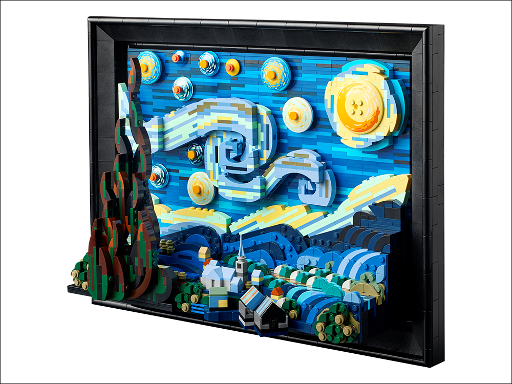 樂高 LEGO Ideas 系列梵谷名畫《星夜》推出,由 2316 片零件組成 - 電腦王阿達 樂高 LEGO Ideas 系列梵谷名畫《星夜》推出,由 2316 片零件組成 - 電腦王阿達