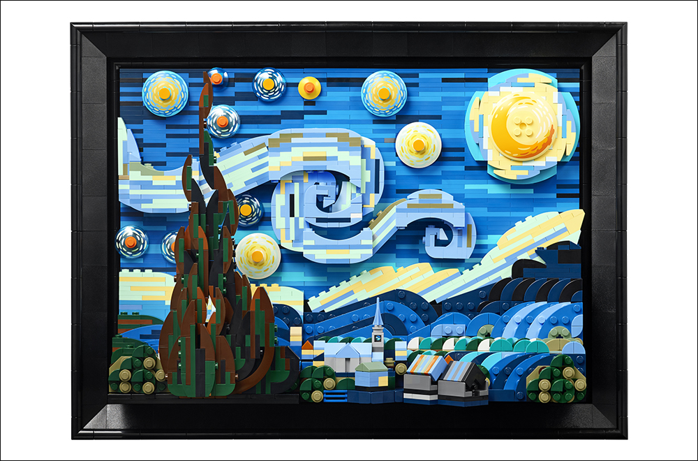 樂高 LEGO Ideas 系列梵谷名畫《星夜》推出,由 2316 片零件組成 - 電腦王阿達 樂高 LEGO Ideas 系列梵谷名畫《星夜》推出,由 2316 片零件組成 - 電腦王阿達