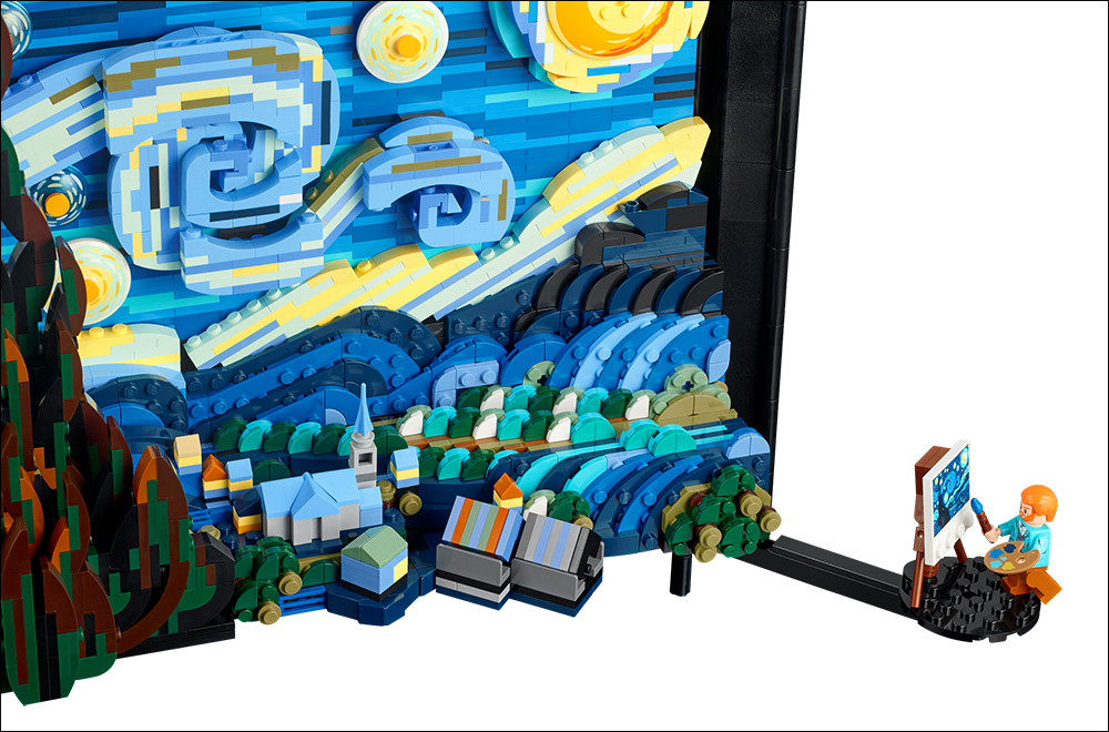 樂高 LEGO Ideas 系列梵谷名畫《星夜》推出,由 2316 片零件組成 - 電腦王阿達 樂高 LEGO Ideas 系列梵谷名畫《星夜》推出,由 2316 片零件組成 - 電腦王阿達