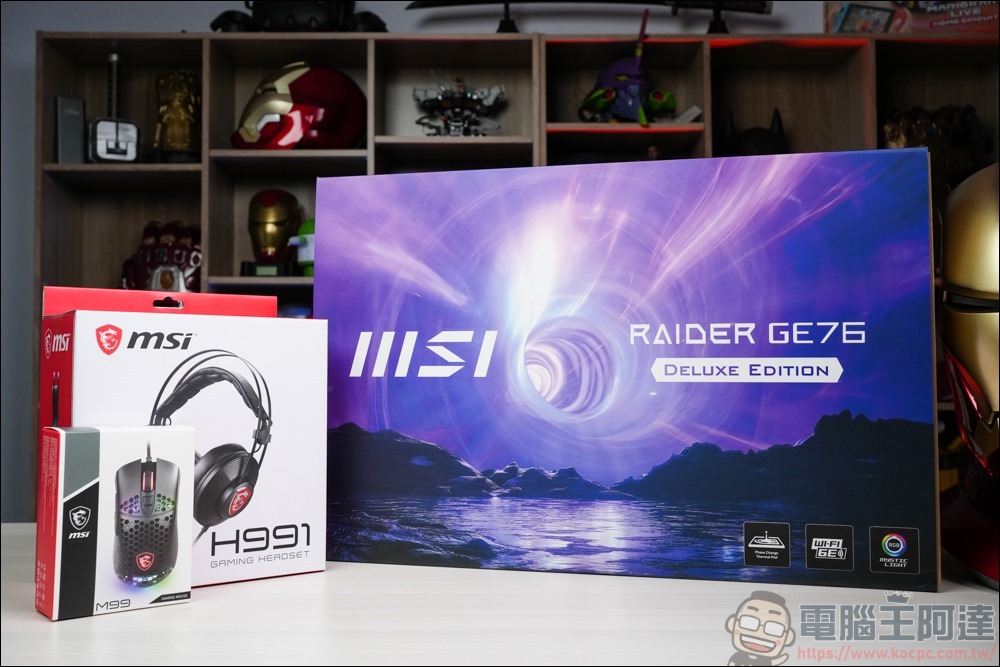 MSI Raider GE76 Deluxe Edition UHS 電競筆電 開箱 - 002