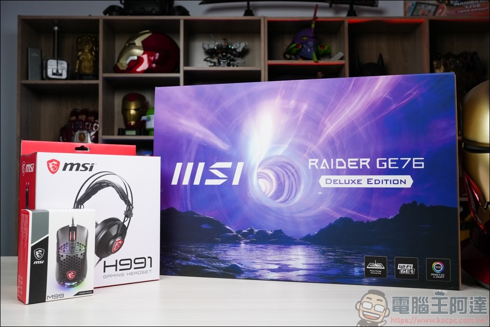 MSI Raider GE76 Deluxe Edition UHS 電競筆電 開箱 - 002 MSI Raider GE76 Deluxe Edition UHS 電競筆電 開箱 - 002