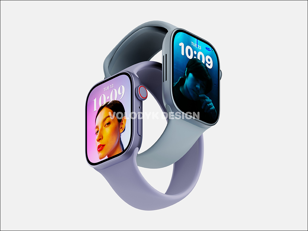 Apple Watch Series 8 有望採用全新平面螢幕和平整化邊框?設計師製作全新渲染圖 - 電腦王阿達 Apple Watch Series 8 有望採用全新平面螢幕和平整化邊框?設計師製作全新渲染圖 - 電腦王阿達