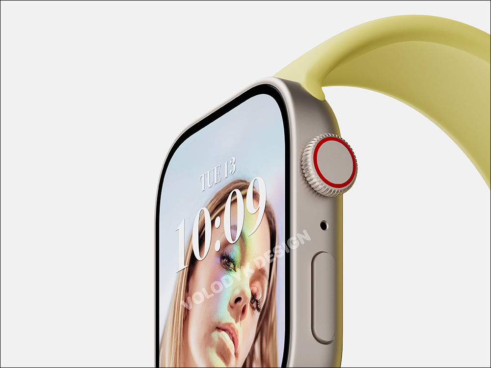 Apple Watch Series 8 有望採用全新平面螢幕和平整化邊框?設計師製作全新渲染圖 - 電腦王阿達 Apple Watch Series 8 有望採用全新平面螢幕和平整化邊框?設計師製作全新渲染圖 - 電腦王阿達