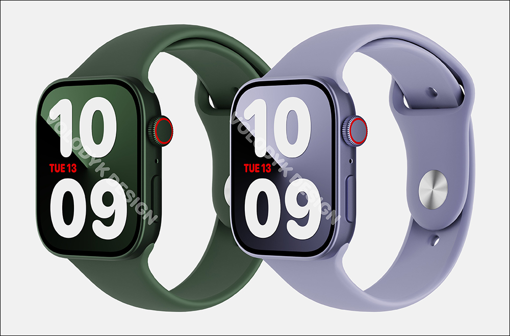 Apple Watch Series 8 有望採用全新平面螢幕和平整化邊框?設計師製作全新渲染圖 - 電腦王阿達 Apple Watch Series 8 有望採用全新平面螢幕和平整化邊框?設計師製作全新渲染圖 - 電腦王阿達
