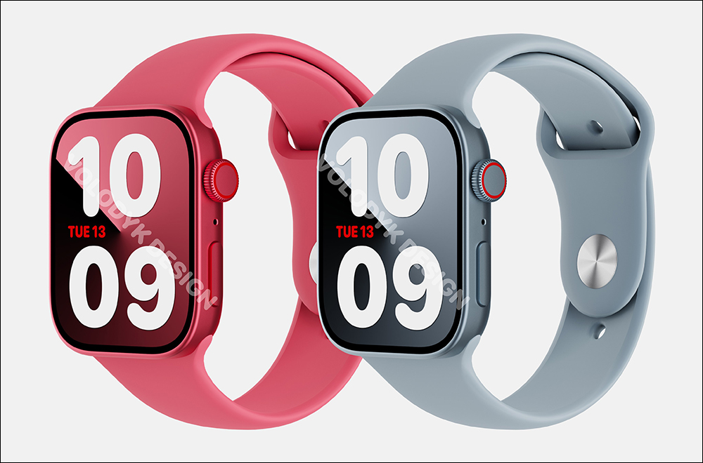 Apple Watch Series 8 有望採用全新平面螢幕和平整化邊框?設計師製作全新渲染圖 - 電腦王阿達 Apple Watch Series 8 有望採用全新平面螢幕和平整化邊框?設計師製作全新渲染圖 - 電腦王阿達