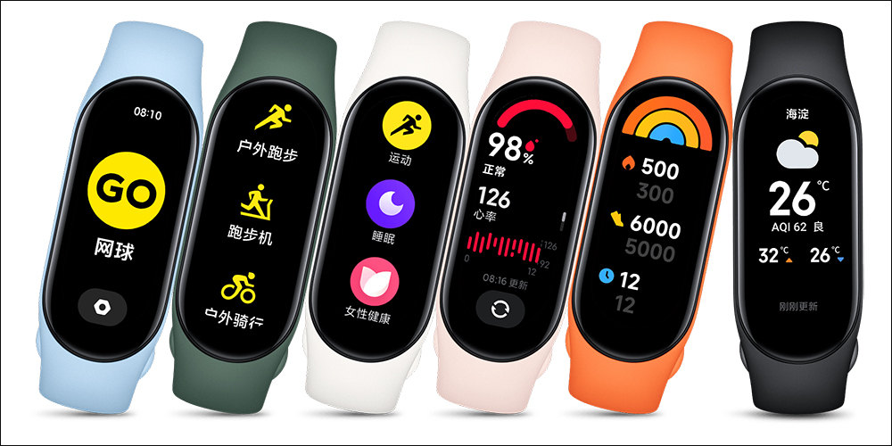 小米手環 7 正式發表:1.62 吋 AMOLED 全螢幕、支援 AOD、120 種運動模式、全天候連續血氧監測、15 天長續航 - 電腦王阿達 小米手環 7 正式發表:1.62 吋 AMOLED 全螢幕、支援 AOD、120 種運動模式、全天候連續血氧監測、15 天長續航 - 電腦王阿達