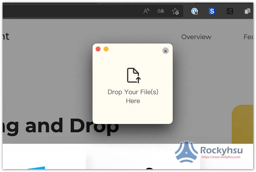 DropPoint 把檔案暫存在視窗中，讓 Mac 更容易複製檔案至其他路徑的免費工具 - 電腦王阿達