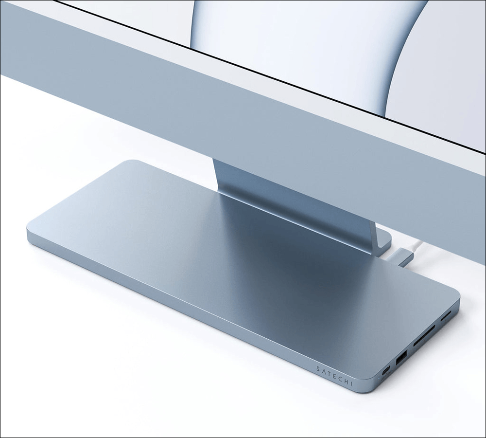 Satechi 為 iMac 24 吋的 Dock 底座,設計無違和!大小剛好放置巧控鍵盤,還可安裝 M.2 SSD - 電腦王阿達 Satechi 為 iMac 24 吋的 Dock 底座,設計無違和!大小剛好放置巧控鍵盤,還可安裝 M.2 SSD - 電腦王阿達