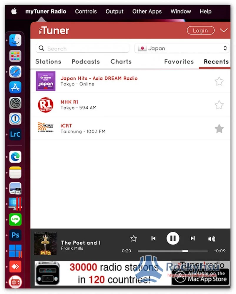myTuner Radio台灣,收錄高達 200 個國家、超過 4 萬個熱門廣播電台的 Mac 免費 App - 電腦王阿達 myTuner Radio台灣,收錄高達 200 個國家、超過 4 萬個熱門廣播電台的 Mac 免費 App - 電腦王阿達