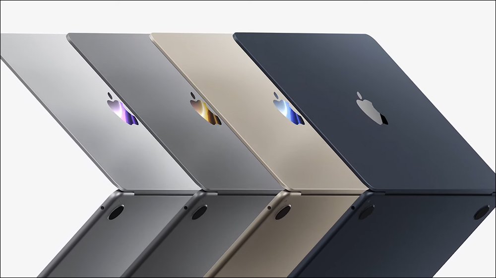 全新 M2 MacBook Air 正式發表：搭載 M2 晶片、加入午夜色，MagSafe 和瀏海螢幕（同場加映：M2 MacBook Pro 同步登場） - 電腦王阿達
