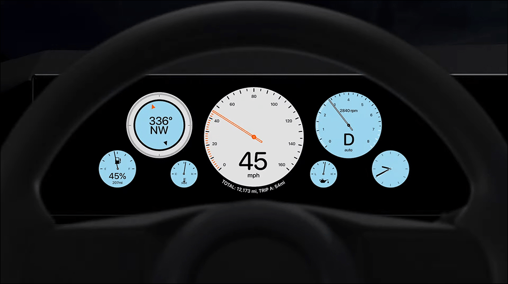 Apple 展示全新一代 CarPlay 介面：與車輛硬體深度整合，結合車內多螢幕、支援各項車輛資訊顯示與功能操作 - 電腦王阿達
