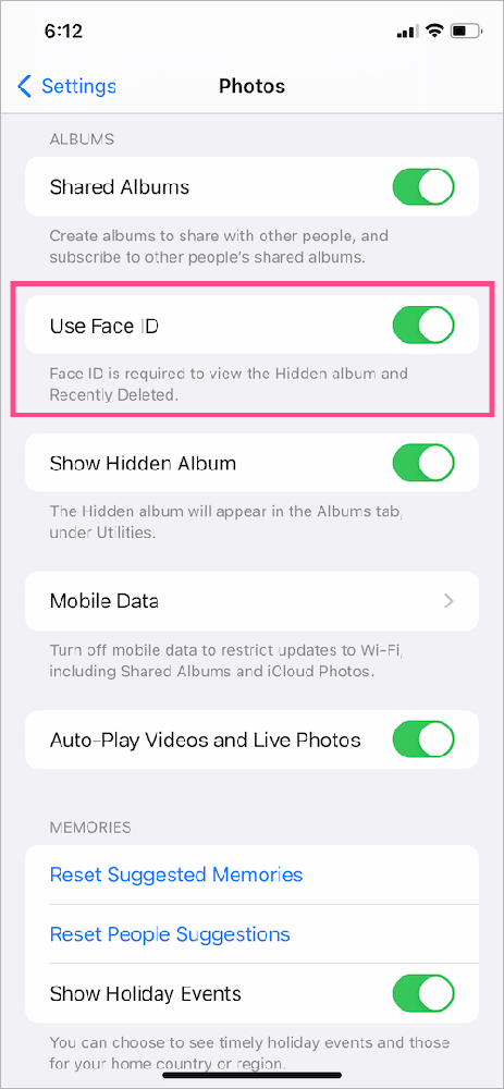 iOS 16 將能夠「鎖上」已隱藏與最近刪除的相簿,沒有密碼無法打開 - 電腦王阿達 iOS 16 將能夠「鎖上」已隱藏與最近刪除的相簿,沒有密碼無法打開 - 電腦王阿達