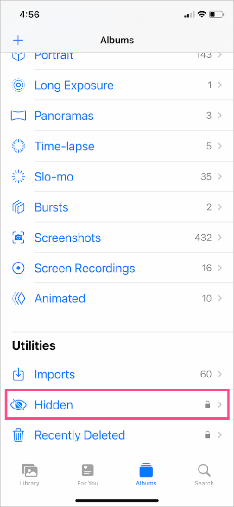 iOS 16 將能夠「鎖上」已隱藏與最近刪除的相簿,沒有密碼無法打開 - 電腦王阿達 iOS 16 將能夠「鎖上」已隱藏與最近刪除的相簿,沒有密碼無法打開 - 電腦王阿達