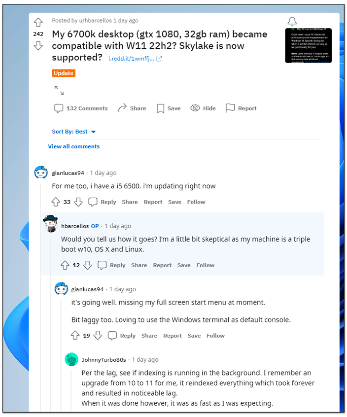 微軟意外發送 Windows 11 更新通知給不支援的電腦,還真的升級成功 - 電腦王阿達 微軟意外發送 Windows 11 更新通知給不支援的電腦,還真的升級成功 - 電腦王阿達