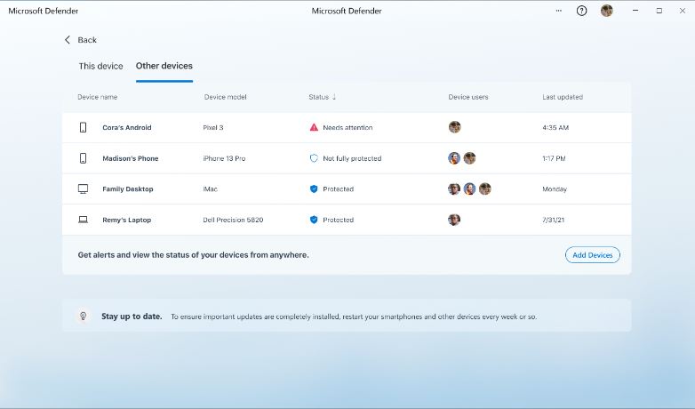 Microsoft Defender 應用程式在 Windows、macOS、iOS 和 Android 上推出 - 電腦王阿達 Microsoft Defender 應用程式在 Windows、macOS、iOS 和 Android 上推出 - 電腦王阿達