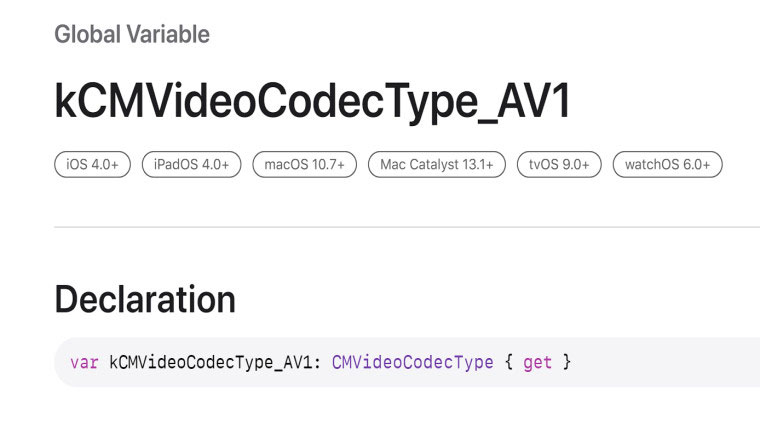 Apple 可能會將缺很久的 AV1 編解碼器加入多款產品中 - 電腦王阿達 Apple 可能會將缺很久的 AV1 編解碼器加入多款產品中 - 電腦王阿達