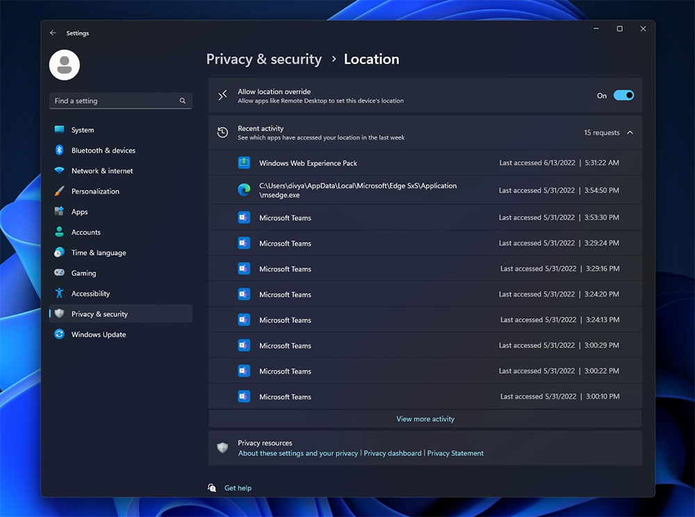 Windows 11 即將加入新隱私審查功能,誰何時動過你的麥克風、鏡頭與定位資訊一覽無遺 - 電腦王阿達 Windows 11 即將加入新隱私審查功能,誰何時動過你的麥克風、鏡頭與定位資訊一覽無遺 - 電腦王阿達