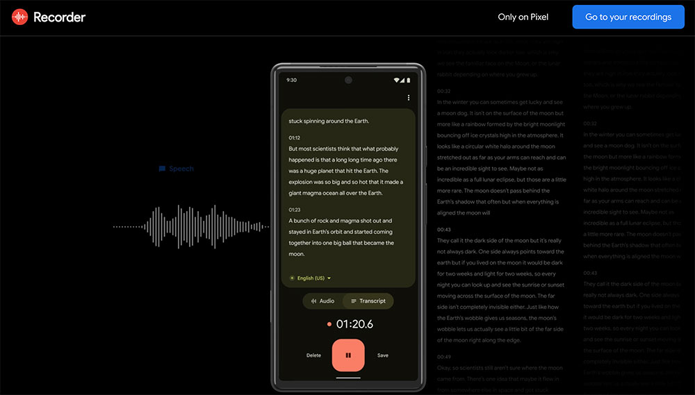 Google 錄音工具網站現在多了應用版沒有的播放速度控制功能 - 電腦王阿達 Google 錄音工具網站現在多了應用版沒有的播放速度控制功能 - 電腦王阿達