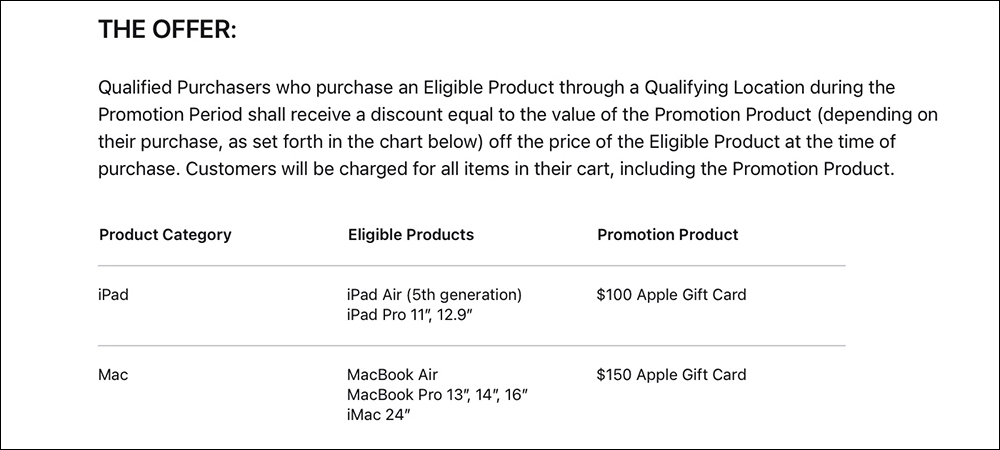 Apple BTS 返校優惠美國率先開跑,今年確定不送 AirPods ,但優惠最高 150 美元 Apple 禮品卡更實用! - 電腦王阿達 Apple BTS 返校優惠美國率先開跑,今年確定不送 AirPods ,但優惠最高 150 美元 Apple 禮品卡更實用! - 電腦王阿達