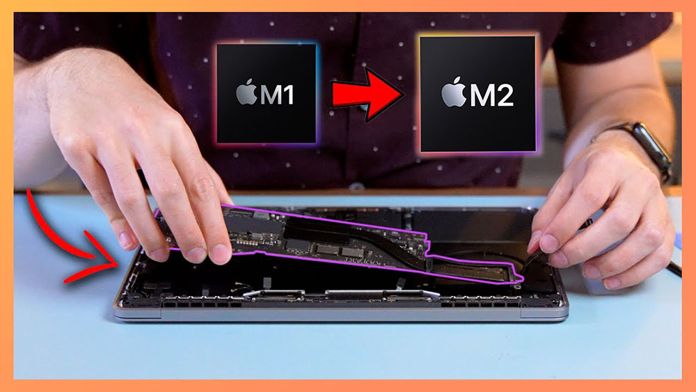 M1 MacBook Pro 可以升級至 M2 晶片嗎？國外 YouTuber 進行了這項實測 - 電腦王阿達