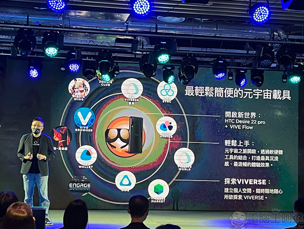 久違新機 HTC Desire 22 Pro 登場,搭上元宇宙潮流加碼推出 VIVE Flow 同捆組合 - 電腦王阿達 久違新機 HTC Desire 22 Pro 登場,搭上元宇宙潮流加碼推出 VIVE Flow 同捆組合 - 電腦王阿達