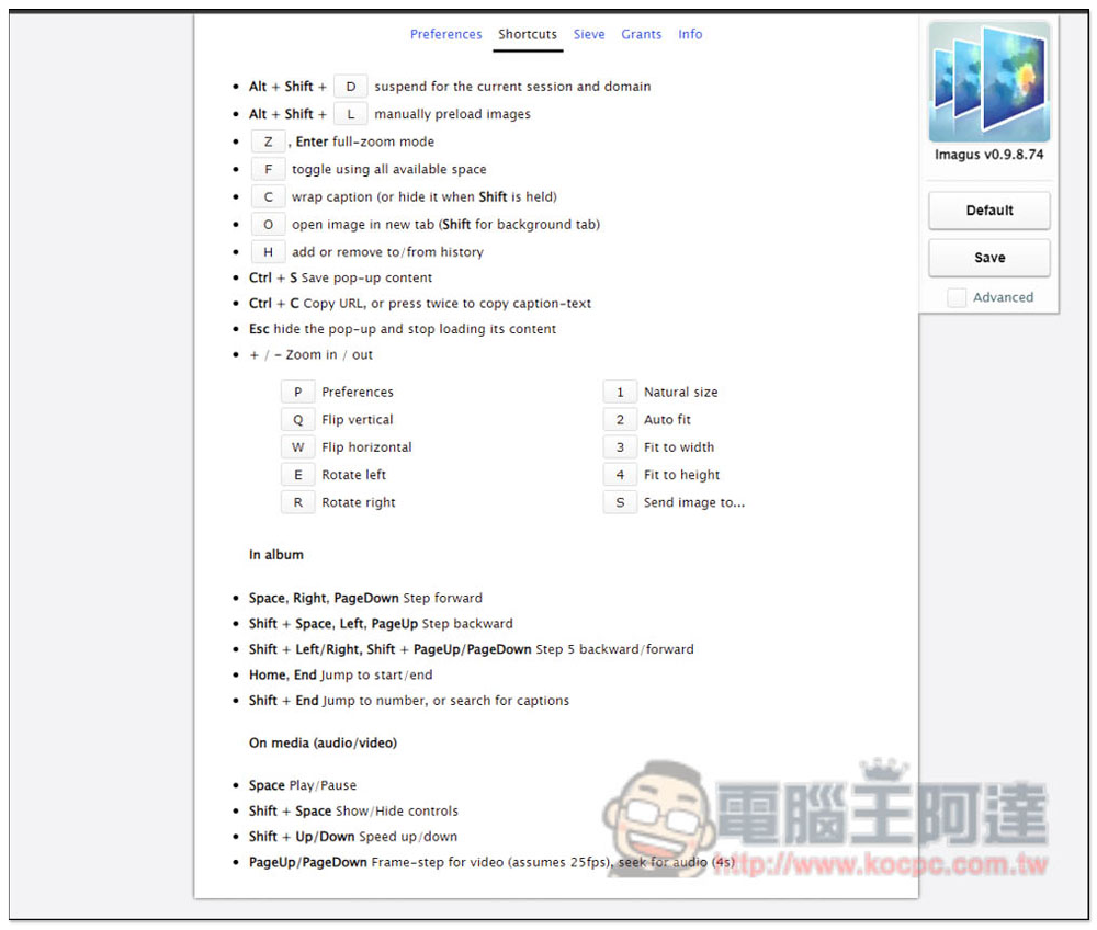 Imagus 滑鼠移到網頁圖片上方就能放大預覽的免費擴充功能(Chrome / Edge) - 電腦王阿達 Imagus 滑鼠移到網頁圖片上方就能放大預覽的免費擴充功能(Chrome / Edge) - 電腦王阿達