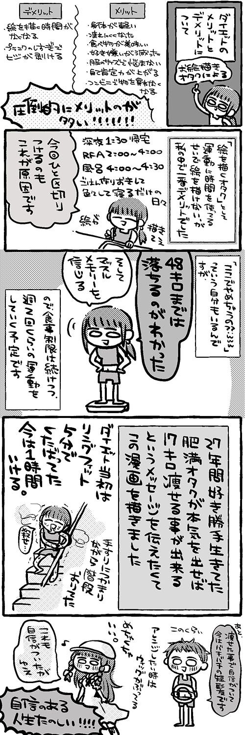 日本宅女用漫畫記錄《健身環大冒險》+控制飲食一年的瘦身成果,連腹肌都出來了 - 電腦王阿達 日本宅女用漫畫記錄《健身環大冒險》+控制飲食一年的瘦身成果,連腹肌都出來了 - 電腦王阿達
