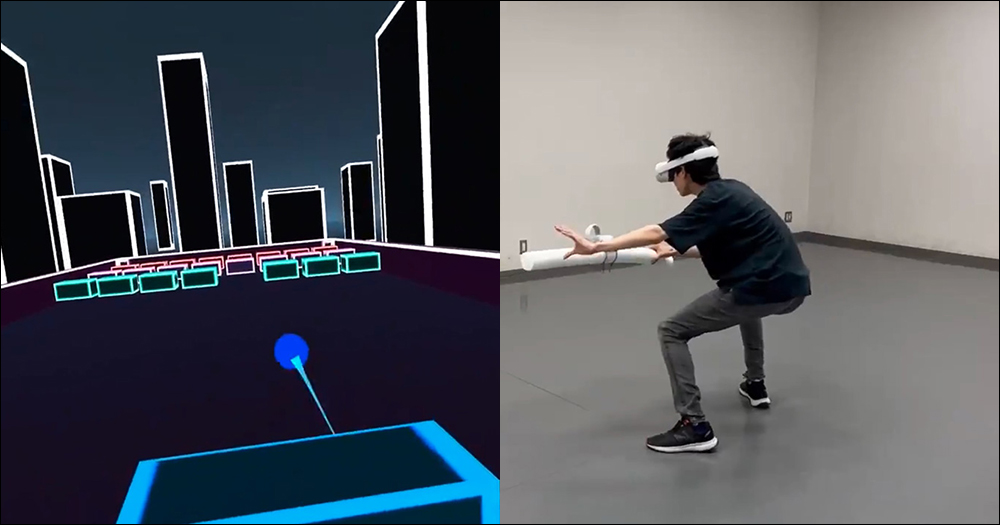 日本網友自製第一人稱視角的 VR 版打磚塊遊戲,體感操作這根本是間歇運動了吧?! - 電腦王阿達 日本網友自製第一人稱視角的 VR 版打磚塊遊戲,體感操作這根本是間歇運動了吧?! - 電腦王阿達