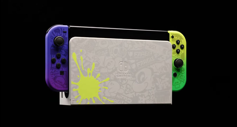 任天堂預告《斯普拉遁 3》主題 Nintendo Switch OLED、手把等周邊 8/26 開賣 - 電腦王阿達