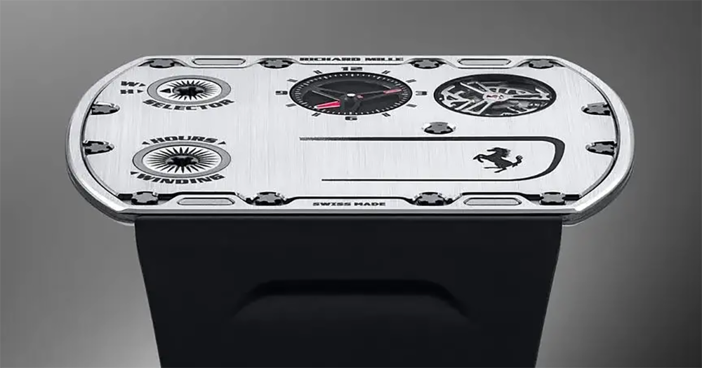 Richard Mille x Ferrari 史上最薄機械錶 Richard Mille x Ferrari 史上最薄機械錶