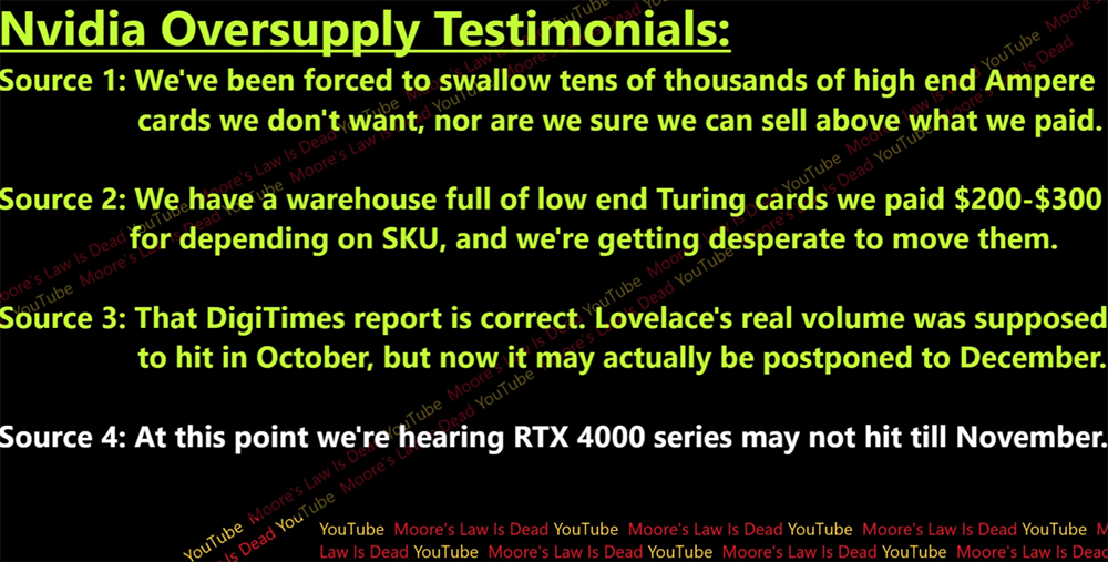 因為市場出現大量二手 NVIDIA RTX 30 系列顯卡，RTX 40 系列推出時間可能延後 - 電腦王阿達