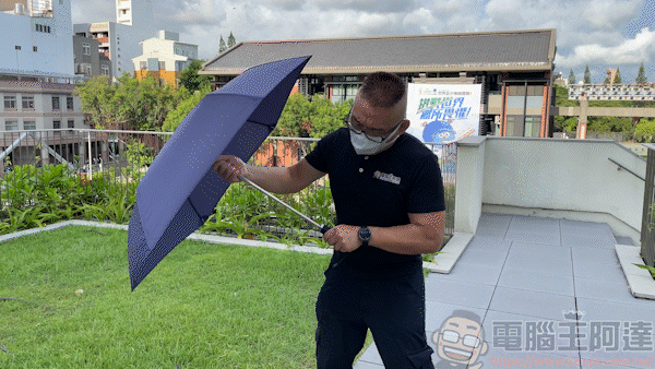 MECOVER Pro 極限傘：地表最強壯的防水、防曬環保折疊傘 - 電腦王阿達