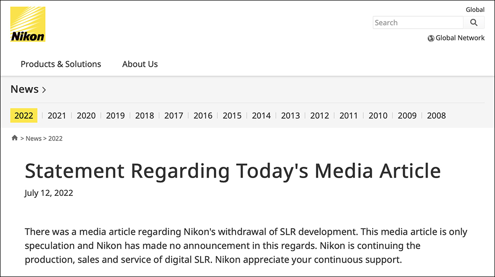 日媒報導 Nikon 傳聞將停止開發單反相機,專注於無反光鏡相機開發 - 電腦王阿達 日媒報導 Nikon 傳聞將停止開發單反相機,專注於無反光鏡相機開發 - 電腦王阿達