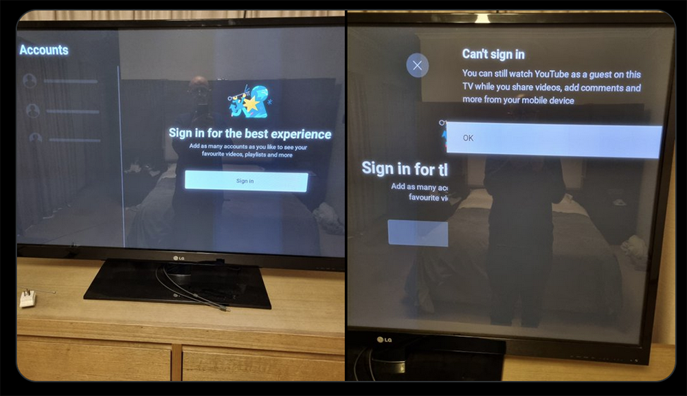 老款 Chromecast 不再提供 YouTube 登入 老款 Chromecast 不再提供 YouTube 登入