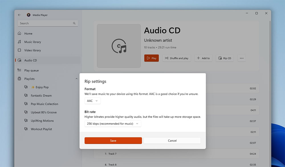 Windows Media Player 將能幫你翻錄 CD,還可依照所選檔案自動選擇最佳格式跟比特率 - 電腦王阿達 Windows Media Player 將能幫你翻錄 CD,還可依照所選檔案自動選擇最佳格式跟比特率 - 電腦王阿達