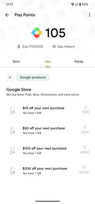 Google 正在測試讓你用 Play Points 獎勵積分兌換真正想要的東西 - 電腦王阿達