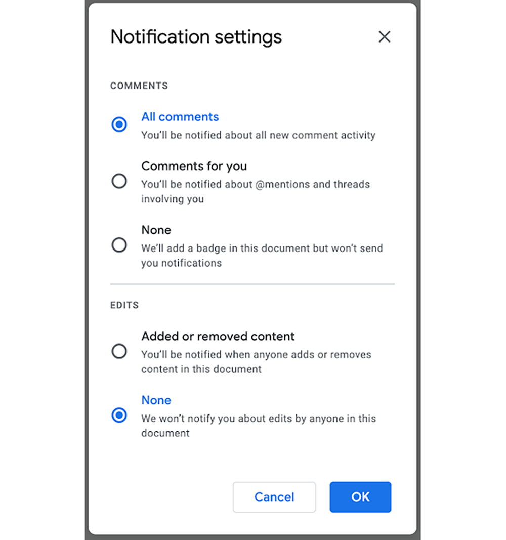 Google Docs 將支援文件編輯 Email 通知功能,還會整理給你變動範圍資訊 - 電腦王阿達 Google Docs 將支援文件編輯 Email 通知功能,還會整理給你變動範圍資訊 - 電腦王阿達
