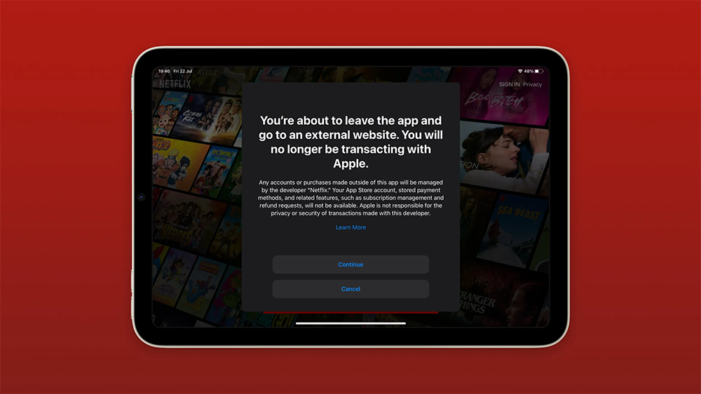 Netflix 終突破 Apple 分潤高牆,加回外部網站註冊按鈕 - 電腦王阿達 Netflix 終突破 Apple 分潤高牆,加回外部網站註冊按鈕 - 電腦王阿達