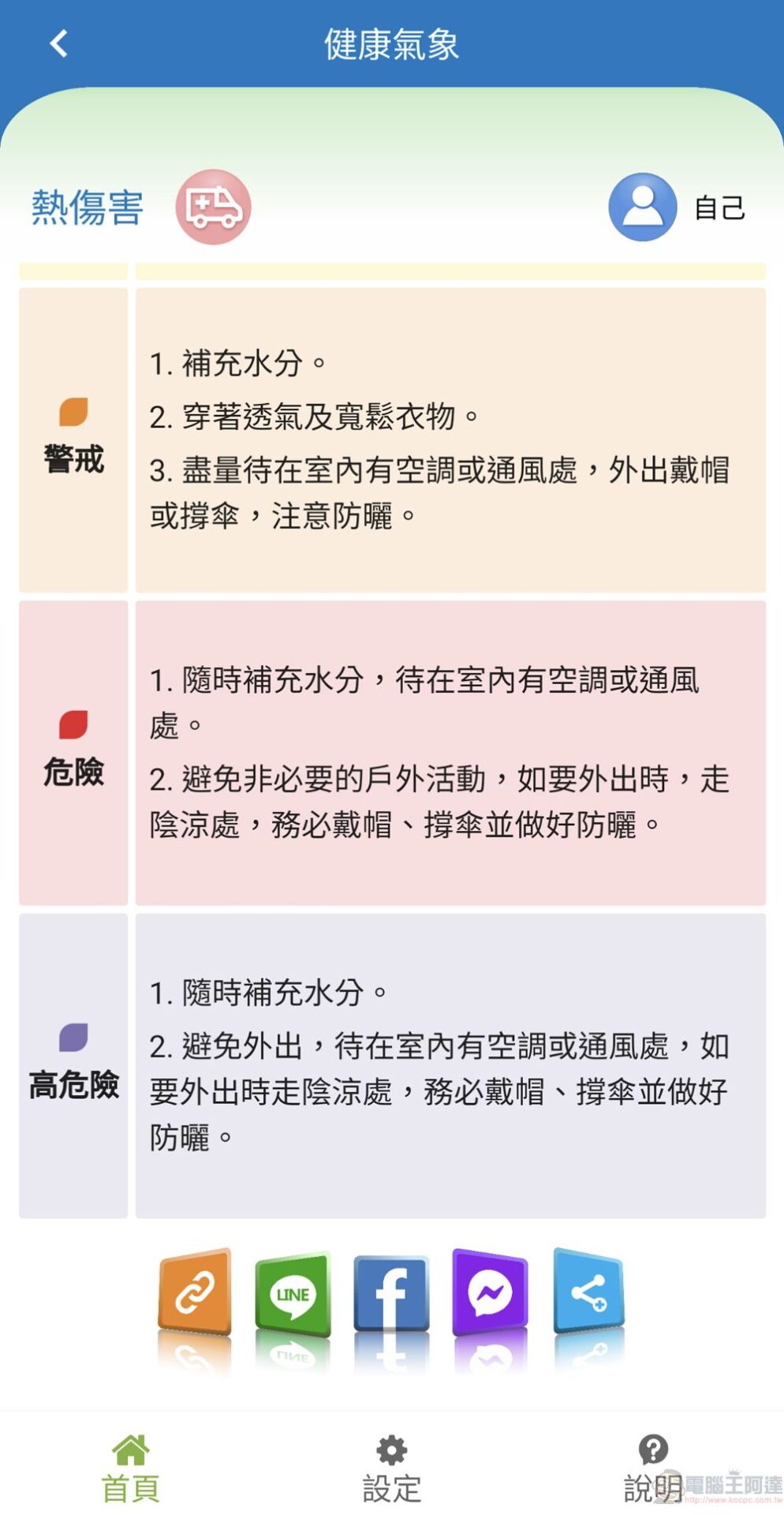 國民健康署、中央氣象局等共同開發「樂活氣象APP」 可即時定位查詢各地區熱傷害風險時段 - 電腦王阿達 國民健康署、中央氣象局等共同開發「樂活氣象APP」 可即時定位查詢各地區熱傷害風險時段 - 電腦王阿達