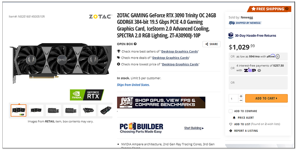 國外高階 RTX 30 系列顯卡持續跌價,RTX 3080 Ti 十天就便宜了 200 美金 - 電腦王阿達 國外高階 RTX 30 系列顯卡持續跌價,RTX 3080 Ti 十天就便宜了 200 美金 - 電腦王阿達