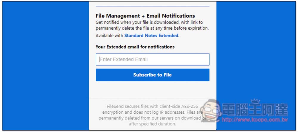 FileSend 內建加密檔案功能,5 天內就會自動刪除的檔案分享安全服務 - 電腦王阿達 FileSend 內建加密檔案功能,5 天內就會自動刪除的檔案分享安全服務 - 電腦王阿達
