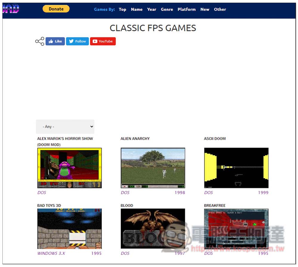 CLASSIC RELOAD 收錄超過 6,000 款免費 DOS/Windows 遊戲,打開瀏覽器就能玩 - 電腦王阿達 CLASSIC RELOAD 收錄超過 6,000 款免費 DOS/Windows 遊戲,打開瀏覽器就能玩 - 電腦王阿達