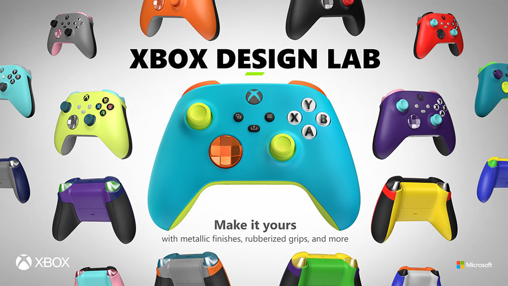 Xbox Design Lab 正式登台，與眾不同的客製化遊戲手把服務上線囉！ - 電腦王阿達