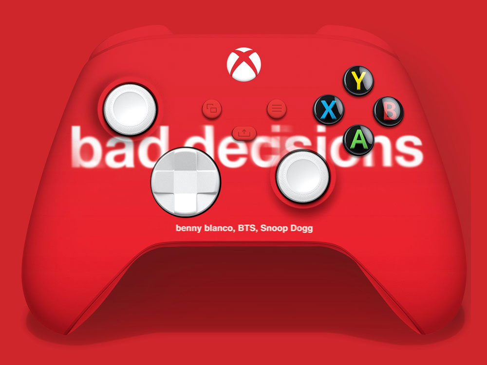 Xbox 與 Benny Blanco、BTS 和 Snoop Dogg 合作推出首款會唱歌的手把,限量 30 部只送不賣 - 電腦王阿達 Xbox 與 Benny Blanco、BTS 和 Snoop Dogg 合作推出首款會唱歌的手把,限量 30 部只送不賣 - 電腦王阿達