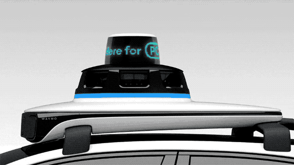 Waymo 無人計程車可自訂顯示在車頂的「小名」並積極打造無障礙功能，是想讓自己感覺更無害嗎？ - 電腦王阿達